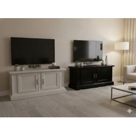 porta tv legno massello vari colori  L.150 H.70 P50