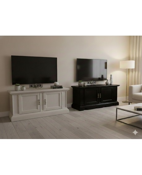 porta tv legno massello vari colori  L.150 H.70 P50