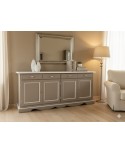CREDENZA legno massello vari colori  L.210 H. 90 P.45