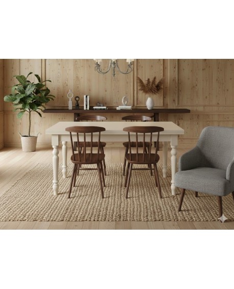 tavolo legno massello vari colori e dimensioni