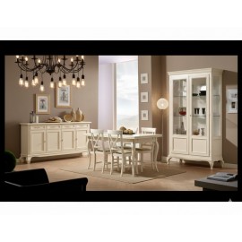 Credenza PROVENZALE 4 porte, 4 cassetti            L.200 P.42 H.102