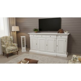 Armario SOLID MADERA artigianale 4 PUERTAS L 224 P 52 H 115