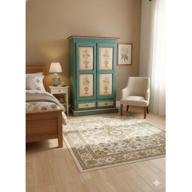 SCHRANK HOLZ von Hand verziert LAND VENETO