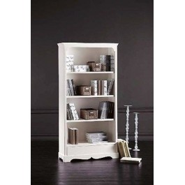 BIBLIOTECA BLANCO LACADO MADERA
