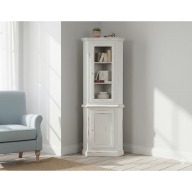 MADERA GABINETE ángulo de la esquina