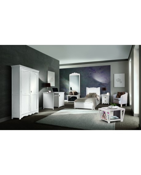 CAMERA COMPLETA B&B LETTO PORTA FRIGOR PORTA VALIGE COMODINO COME FOTO