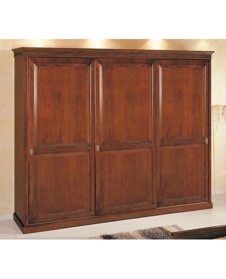 ARMADIO 3 ANTE SCORREVOLI legno massello vari colori L 310