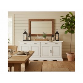 CREDENZA legno massello vari colori  L.210 H. 90 P.45