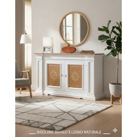 MUEBLE ESTILO DRESSER BASSANO Taraceado CON CAJÓN