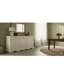 CREDENZA legno massello vari colori  L.230 H.105 P.55