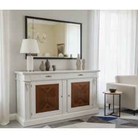 CREDENZA legno massello vari colori  L.210 H.115 P.55