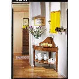 MUEBLE MADERA CONSOLA ÁNGULO ART POOR