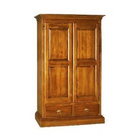 ARMADIO 2 ANTE DIRITTO LEGNO ARTE POVERA LEGNO