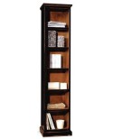 BIBLIOTECA DE MADERA DE LA PUERTA ABIERTA DE COLUMNA DE MADERA MODULAR