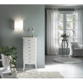 WOCHEN CHEST HOLZ GLOSS WEISS HOLZ