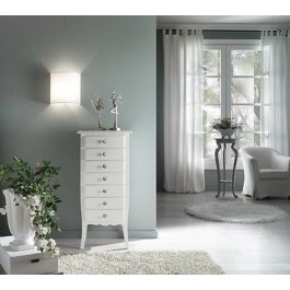 WOCHEN CHEST HOLZ GLOSS WEISS HOLZ