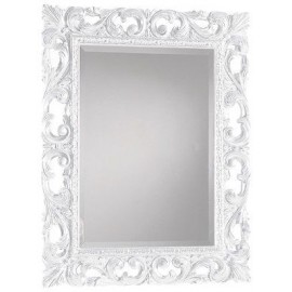 TERRE CARVED MIROIR ARGENT