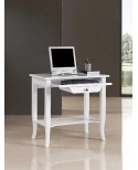 Mesa de madera con PC LACCATP BLANCO