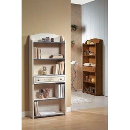 BIBLIOTECA DE MADERA VARIOS COLORES