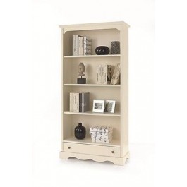 Bibliobus 3 TABLETTES ET MATT BLANC PEINT