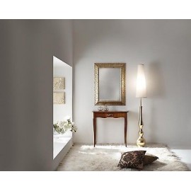 CONSOLA TABLA 1 cajón de madera