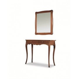 TABLA consola móvil CON madera del espejo ART POOR