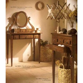 PETINEUSE TISCH UND SPIEGEL AS VERSCHIEDENE FARBEN PHOTO HOLZ