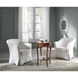 LIVING ROOM TABLE ROUND SOLID WOOD