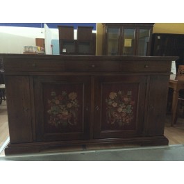 Armoire DRESSER NOYER COULEUR - EFFET AVEC ANTIQUE FORGED DECORATIONS - PHOTO AS