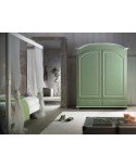 Armario 2 puertas de madera verde antiguo - VARIOS COLORES