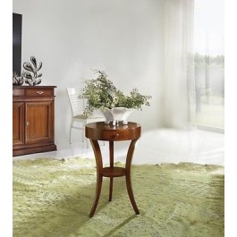 SALON TABLE RONDE 3 LEG BOIS BOIS COULEURS DIVERS