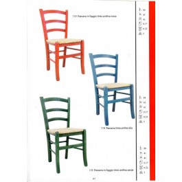 Massivholzküche STUHL PROVENZALEARTE POOR VERSCHIEDENE MULTI-COLOR