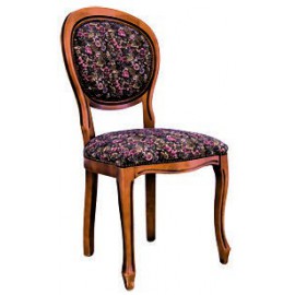 SILLA Luis Felipe SALALEGNO IMBOTTITA SÓLIDO