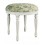ROUND MASSIVHOLZ HOLZ STOOL STUHL POUFF GEPOLSTERT