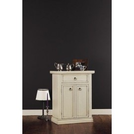 MÖBEL TV Schranktür ELFENBEIN ANTIKE GEMALTEN