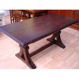 RECTANGULAR ERWEITERN Massivnußholz POOR ART