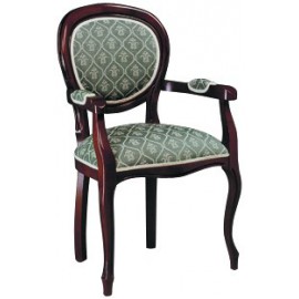 Luis Felipe BRAZO SILLA DE MADERA