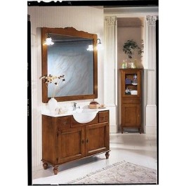 MÖBEL BADMÖBEL HOLZ ART POOR CLASSIC MIT SPIEGEL